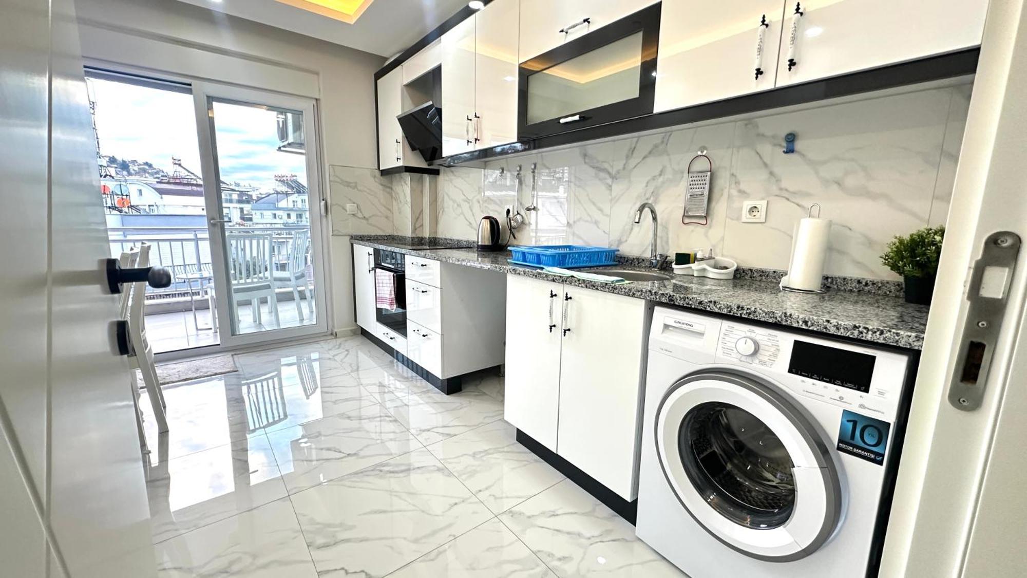 Homely! Design Antalya, Parking, Balcony, Ac! Daire Antalya