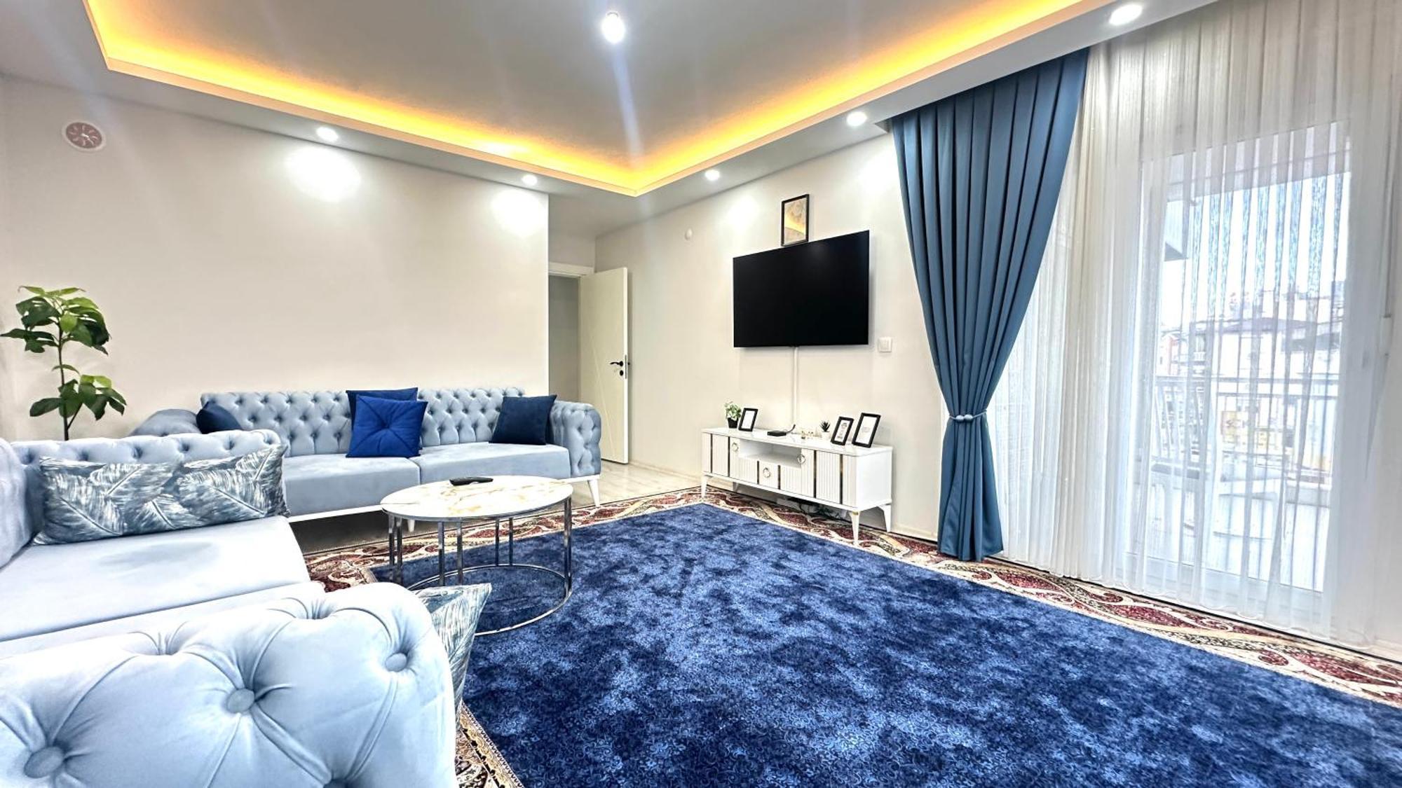 Homely! Design Antalya, Parking, Balcony, Ac! Daire