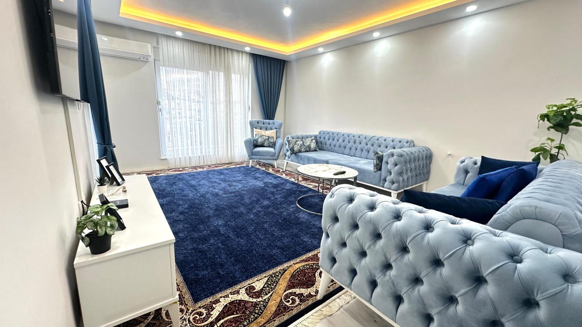 Homely! Design Antalya, Parking, Balcony, Ac! Daire